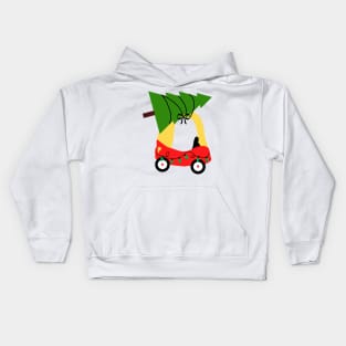 Little Tikes Christmas Mini Coop - Happy Holidays with Tree and lights Kids Hoodie